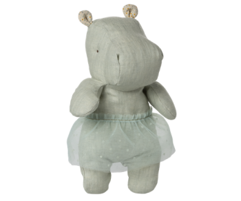 Safari friends Nilpferd mit Rock klein minze