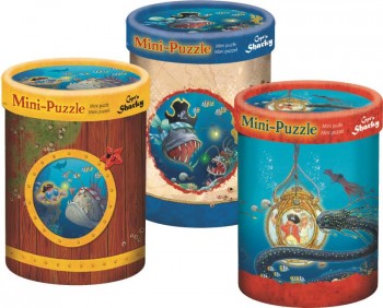 Mini-Puzzles Capt´n Sharky Tiefsee (40 Teile)