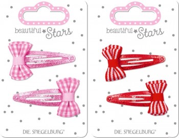 Haarclip Stoffschleife