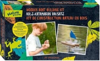 Holz-Katamaran Bausatz Nature Zoom