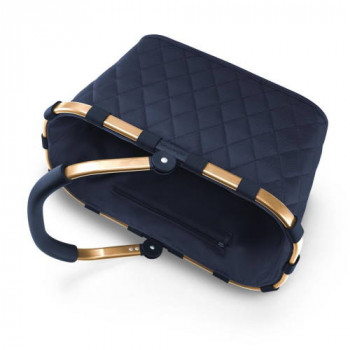 Carrybag frame rhombus midnight gold