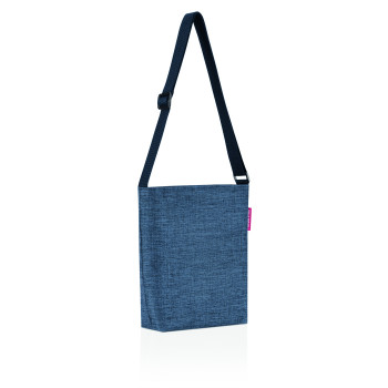 Shoulderbag S twist blue