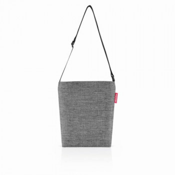 Shoulderbag S twist silver