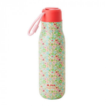 Trinkflasche Stahl Pastell Fall Floral