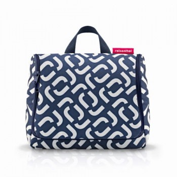 Toiletbag signature navy