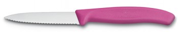 Victorinox Gemüsemesser Wellenschliff 8cm pink