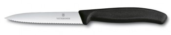 Victorinox Gemüsemesser Wellenschliff 10cm schwarz